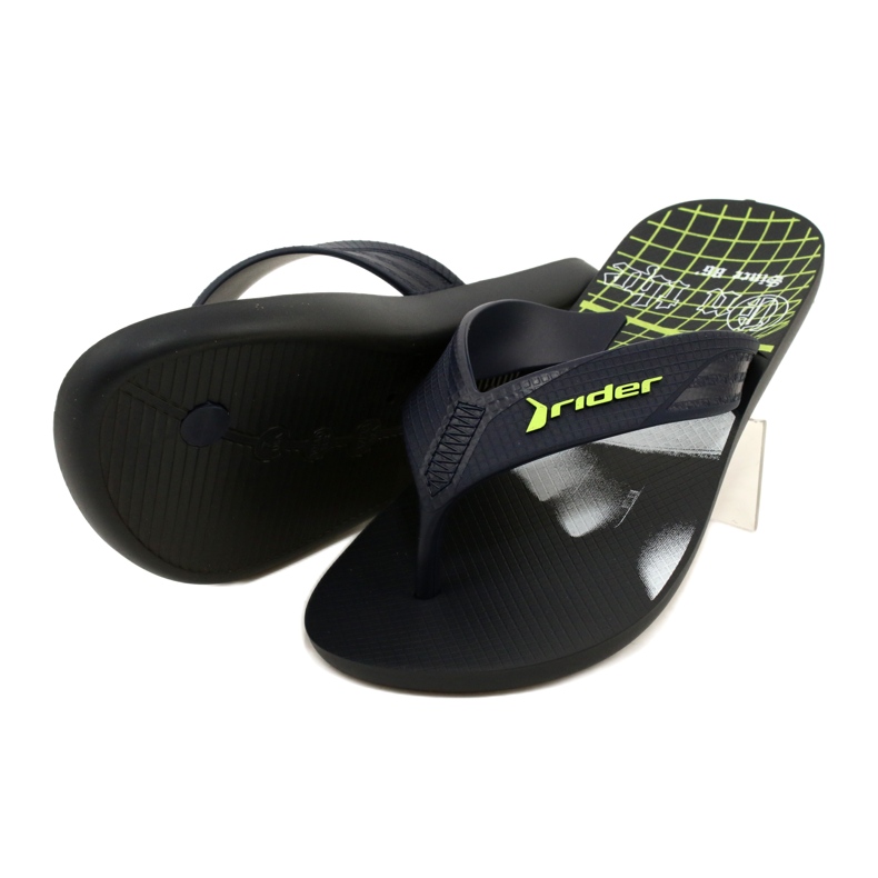Rider 11804 AE205 flipflops herr, svart 4