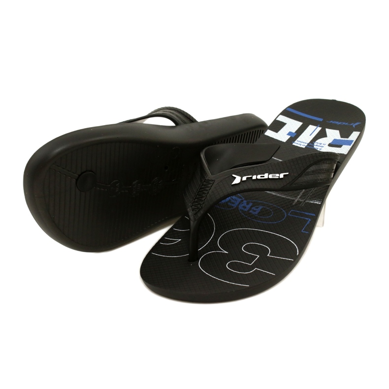 Herrflipflops Rider 11804 AE207 Svart 3
