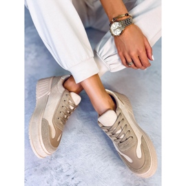 BM Plattformssneakers Foret Khaki beige 2