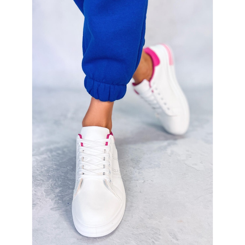 Maes Rose wedge sneakers vit 1