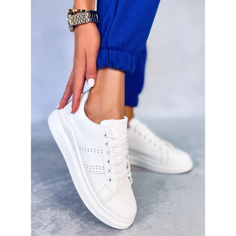 BM Maes White wedge sneakers vit 2