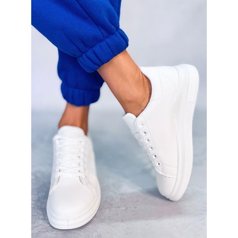 BM Maes White wedge sneakers vit 1