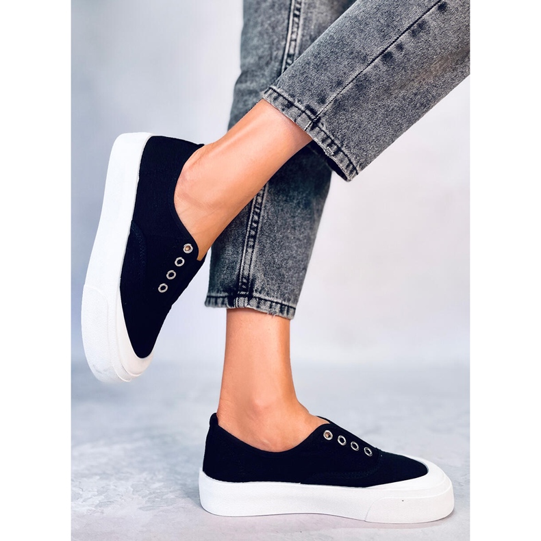 BM Kamio Svarta sneakers för kvinnor 2