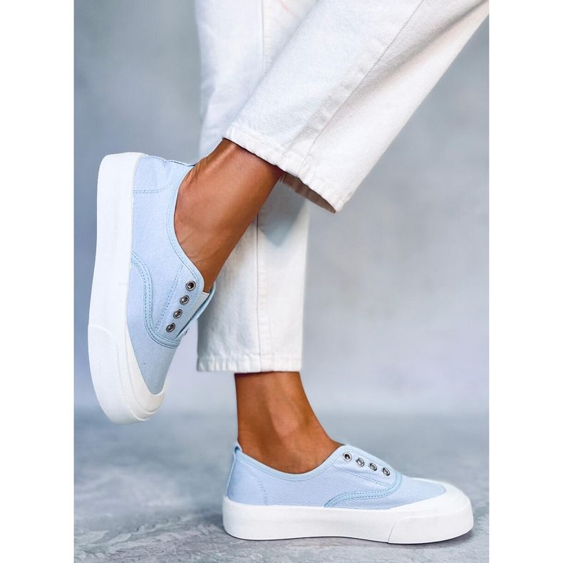 BM Kamio Sky Blue sneakers för kvinnor blå 2