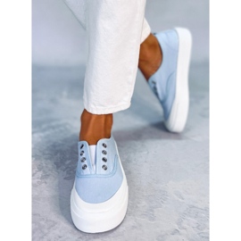 BM Kamio Sky Blue sneakers för kvinnor blå 1