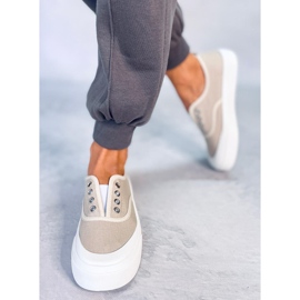 BM Kamio Beige damsneakers 1