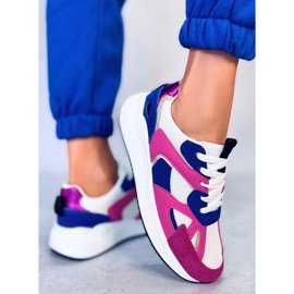 BM Albie Fuchsia damsneakers rosa 2