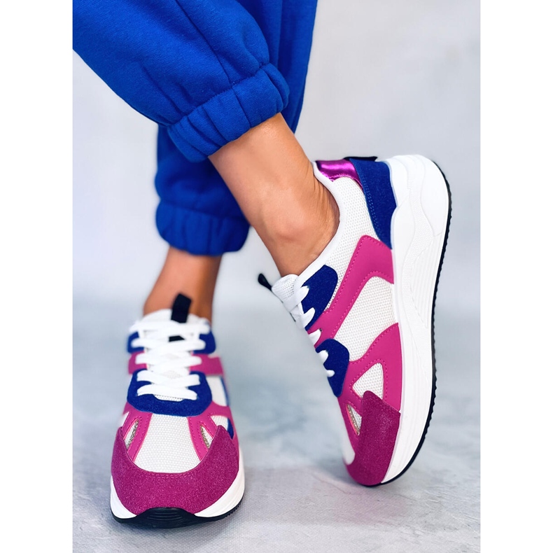 BM Albie Fuchsia damsneakers rosa 1