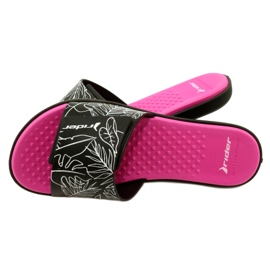 Rider 83331 AD447 pooltofflor vit svart rosa 5