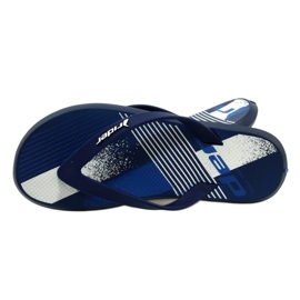 Herrflipflops Rider 83419 AH972 Blå/Vit 5
