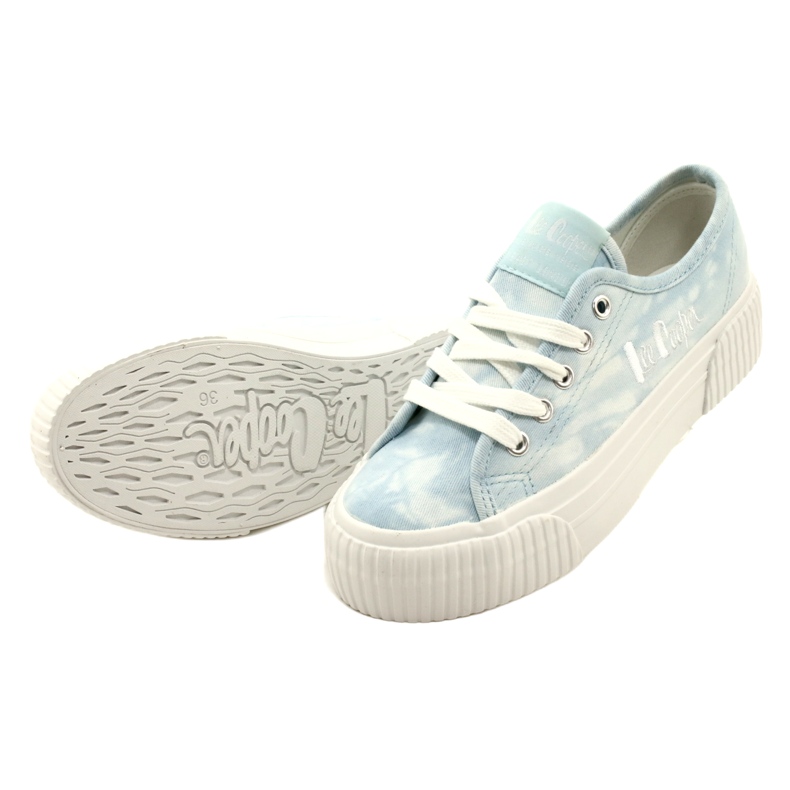 Sneakers På tjock botten Lee Cooper LCW-23-31-1782L Blå 4