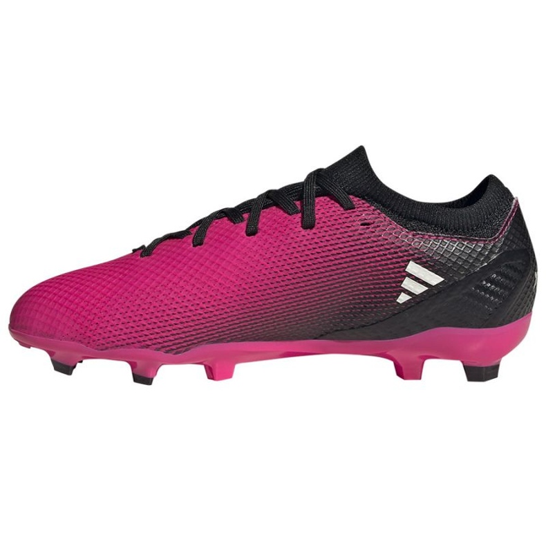 Adidas X Speedportal.3 Fg Jr GZ5071 fotbollsskor rosa rosor och lila 1