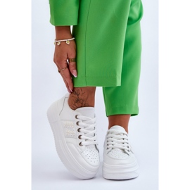 Fashionabla plattformssneakers för kvinnor Vita Claribel 1
