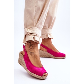 FB1 Fuchsia Elsie Mocka Sandaler rosa 2
