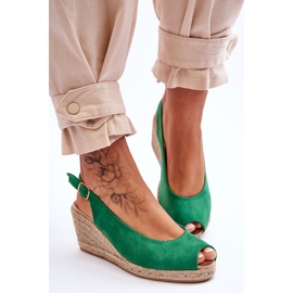 FB1 Gröna Elsie Mocka Sandaler 2