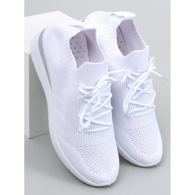 PA1 Croft White dolda wedge trainers vit 2