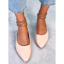 PA1 Junri Naken kedja ballerinas rosa 2