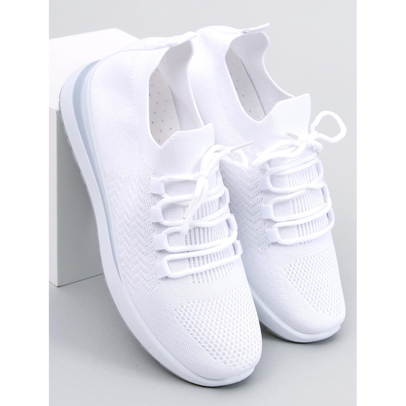 PA1 Barthel White sock sportskor vit 2