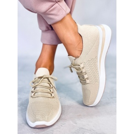 PA1 Barthel Beige sock sportskor 1