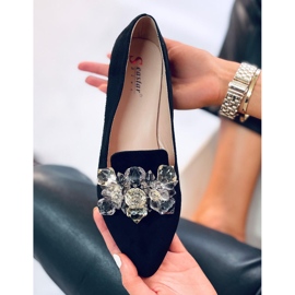 PA1 Lords loafers med Falconi Black stenar svart 2