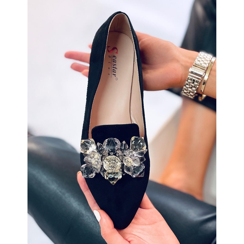 PA1 Lords loafers med Falconi Black stenar svart 2