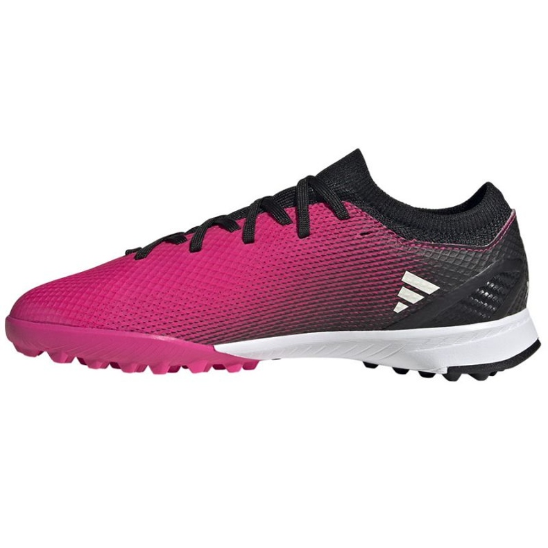 Adidas X Speedportal.3 Tf Jr GZ2465 fotbollsskor rosa rosor och lila 1