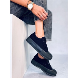 Sneakers från Takao Allblack svart 2