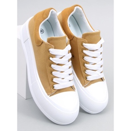 Takao Ginger chunky sula sneakers gul 1