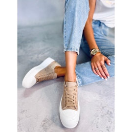 PA1 Takao Khaki chunky sula sneakers beige 2