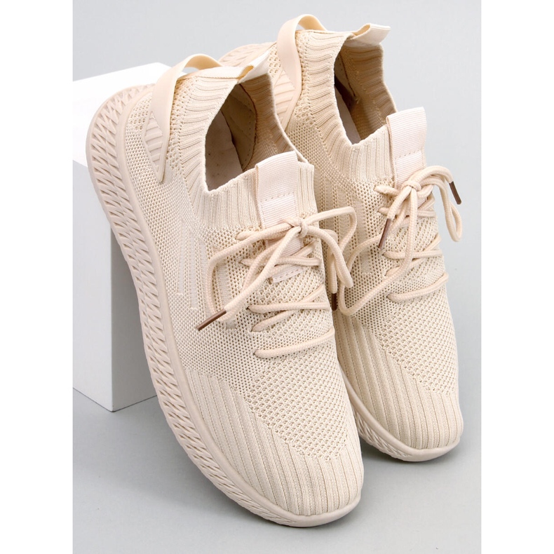 PA1 Sigart Beis sock sportskor beige 1