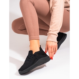 Dam textila sportskor Shelovet svart 2