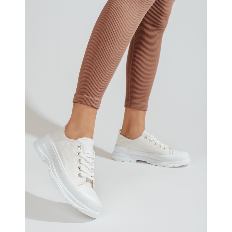 PA1 Plattsneakers för dam Shelovet vit 2