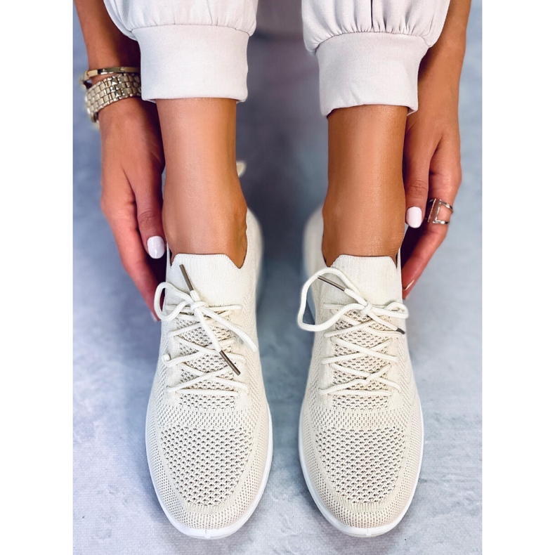 PA1 Paquet Beige wedge sneakers 1