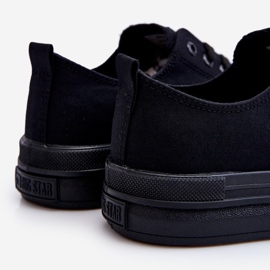 Big Star Low Lace Up Sneakers LL274967 Svart 1