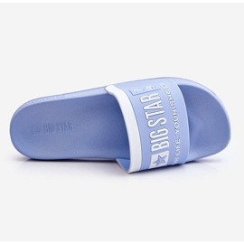 Dam Big Star Light Tofflor LL274734 Ljusblå 2