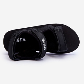 Sportplattformssandaler för kvinnor Big Star LL274789 Svart 1