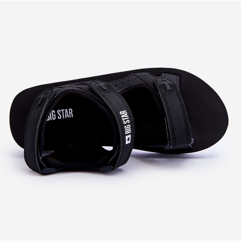 Sportplattformssandaler för kvinnor Big Star LL274789 Svart 1