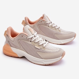 Bekväma Memory Foam System Big Star Sportskor LL274336 Beige 1