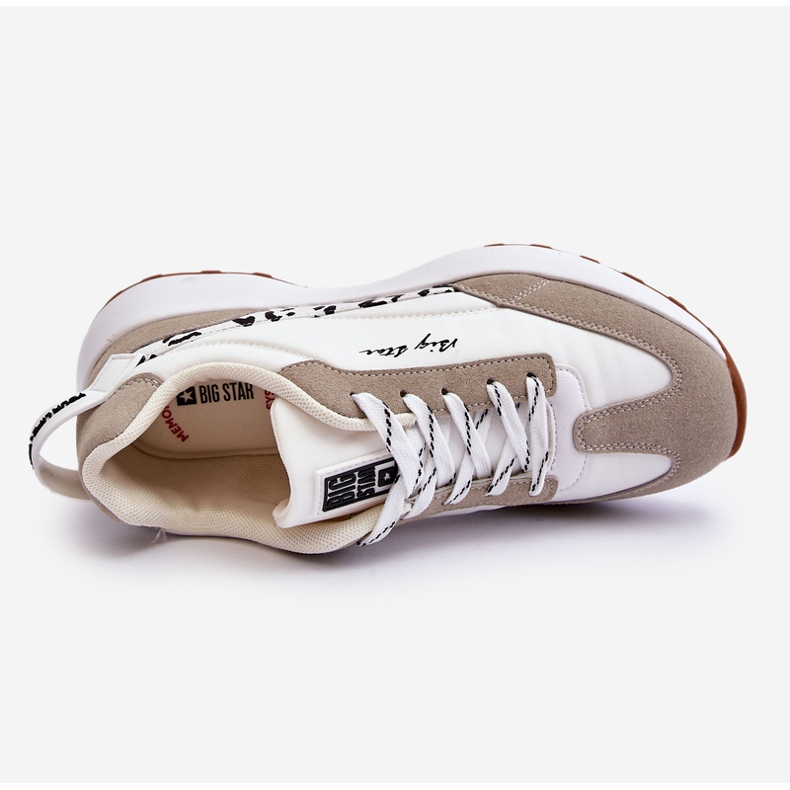 Dam Sneakers Memory Foam System Big Star LL274957 Vit 1