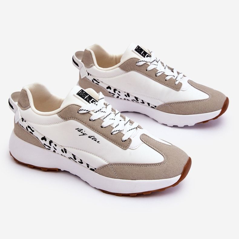 Dam Sneakers Memory Foam System Big Star LL274957 Vit 2