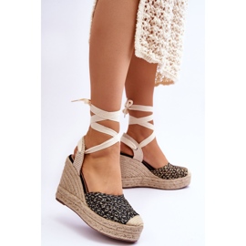 Klädd sandaler för kvinnor Svart Josephine 2