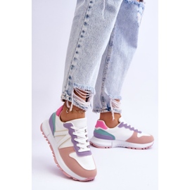 FB2 Låga sportskor för kvinnor Flerfärgad Elliot vit 2