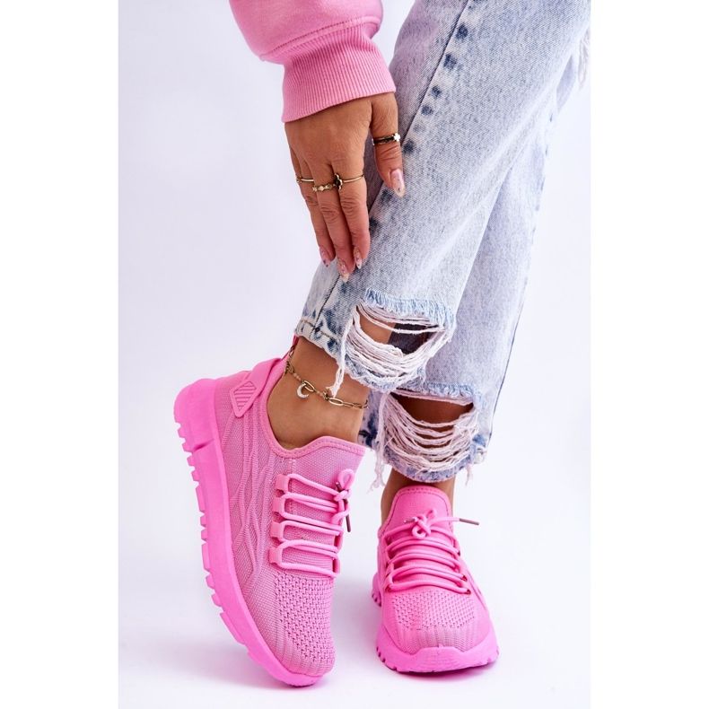 FB2 Slip-On Sports Sneakers Dam Rosa Rosett 1