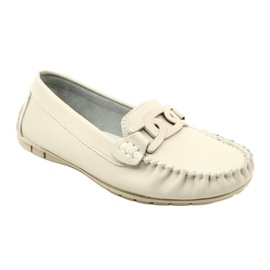 Läder Loafers dam Filippo DP4547 Beige 6