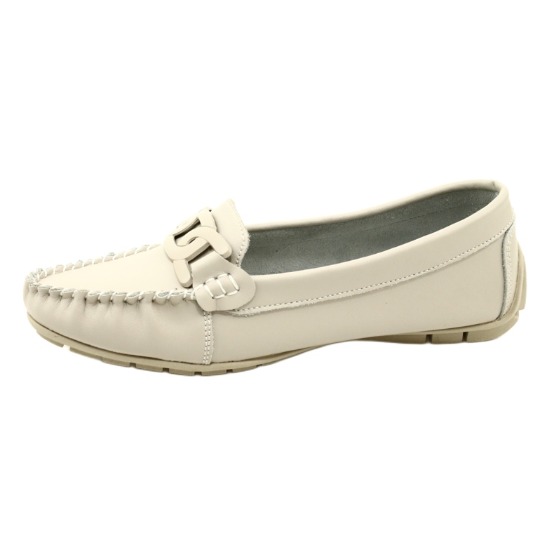 Läder Loafers dam Filippo DP4547 Beige 7