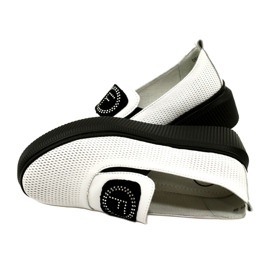 Filippo Vita snygga damskor i läder DP4572/23 WH 5