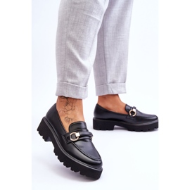 Damläder Loafers Svart Camerin 2