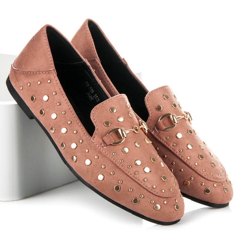 Sergio Todzi Loafers Med Strass rosa 1