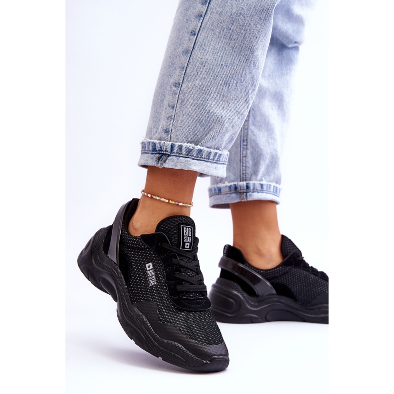 Damtyg Sportskor Memory Foam System Big Star LL274A065 Svart 2