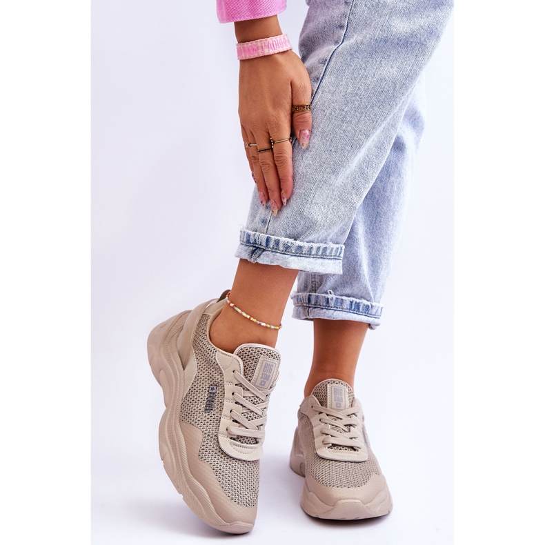 Dam Memory Foam System Big Star Fabric Sportskor LL274A066 Beige 1